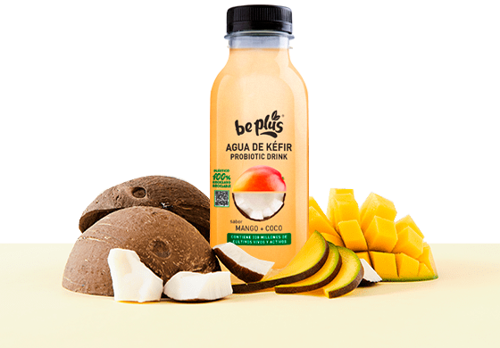 Kéfir mango y coco Be Plus