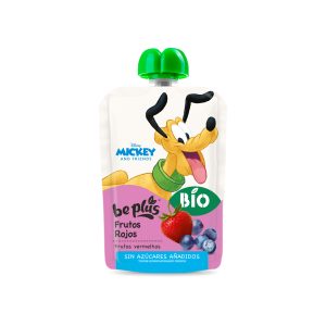 Disfruta del Pouch de frutos rojos BIO Be Plus: un snack práctico y delicioso, perfecto para meriendas y desayunos de los peques.